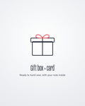 Gift box + card, Ready to hand over