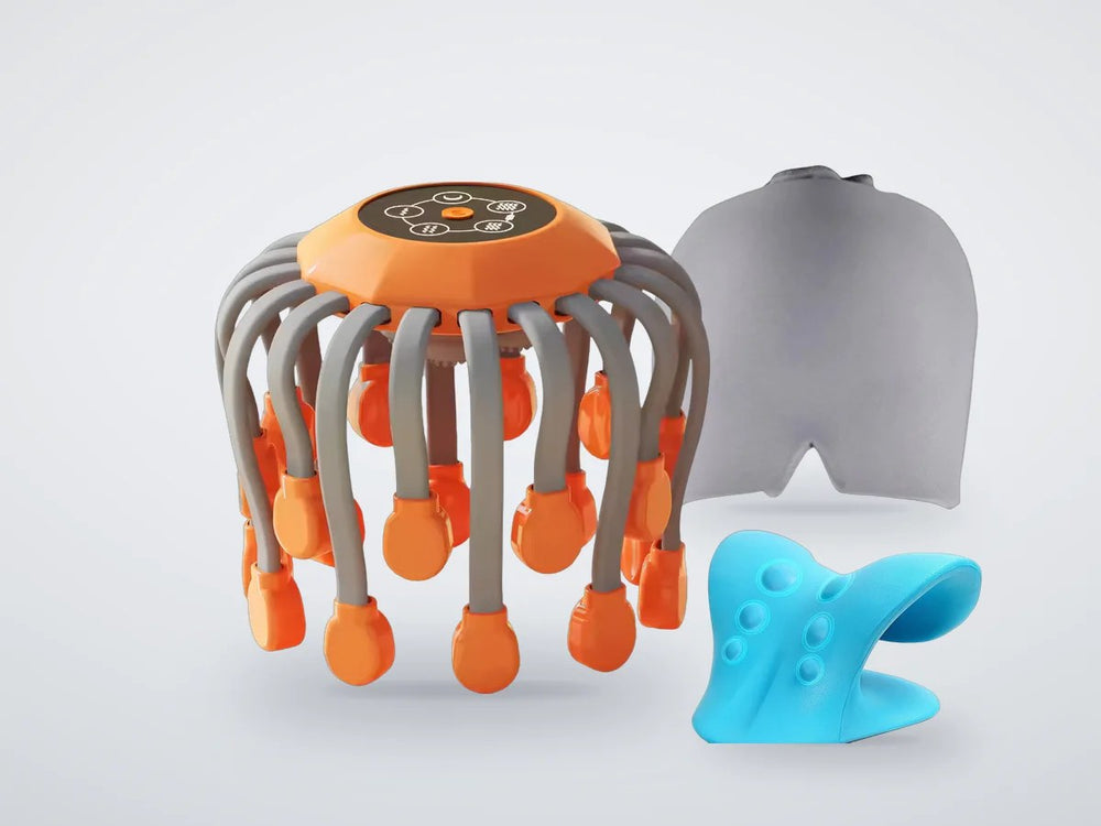Head & Neck Reset, Halo, C-Rest and Cool Cap in one box
